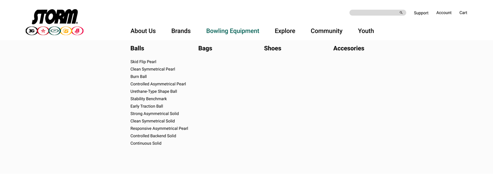 Filtering navigation